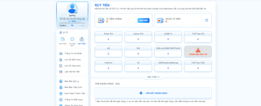 Hướng dẫn cách rút tiền từ FB68